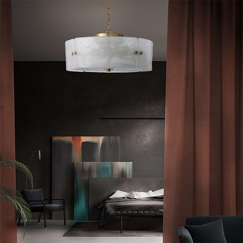 Modern Glass Chandelier - Unique Contemporary Design
