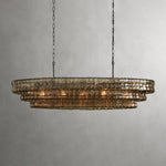 Ghiaccio Oval Chandelier