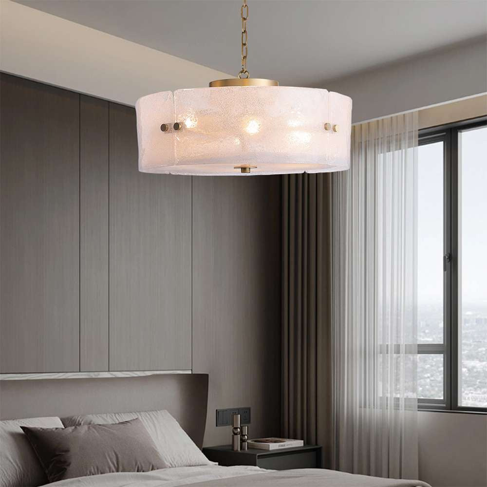 Modern Glass Chandelier - Unique Contemporary Design