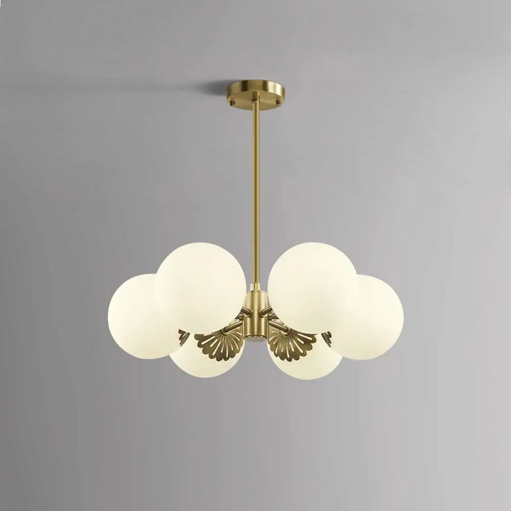 Modern Dewdrop Globe Chandelier
