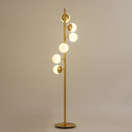 6 Head Globe Floor Lamp