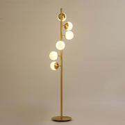 6 Head Globe Floor Lamp