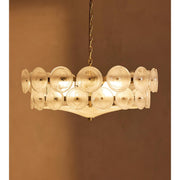 Lorenzo Chandelier, Milky Glass