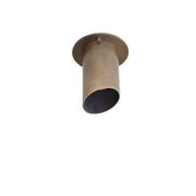 Angled Brass Cylinder Ceiling Spotlight