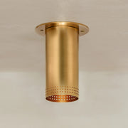 Berg Flush Mount - Designer Perforated Steel Downlight