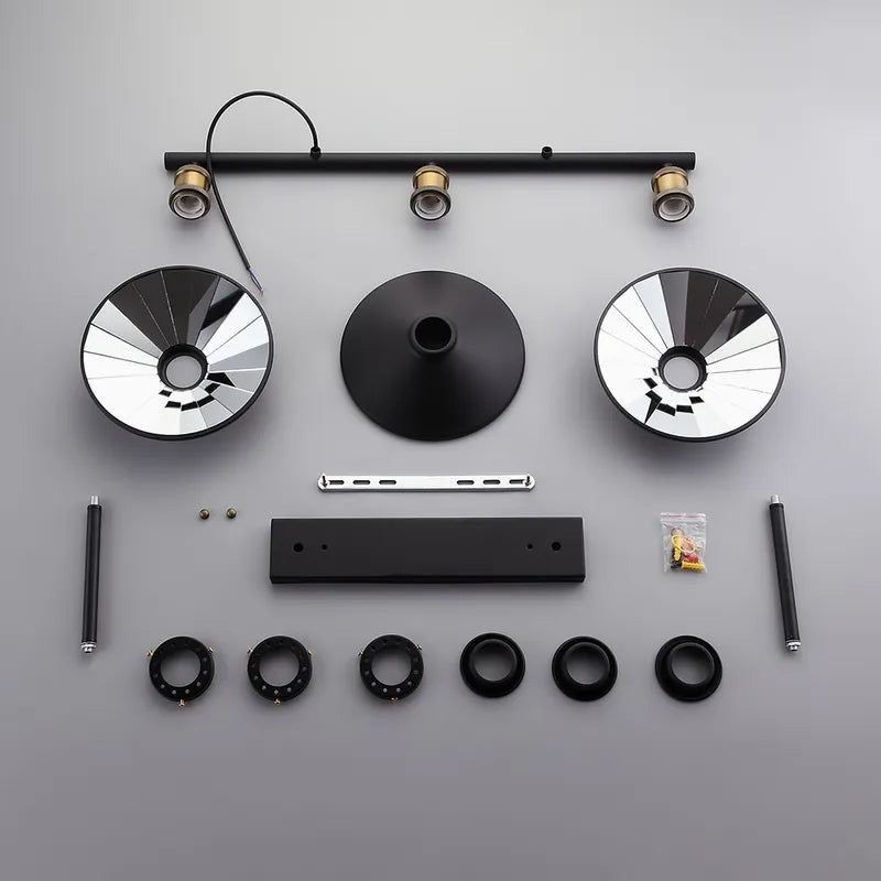 Tray Black Metal Linear Modern Industrial Wall Sconces