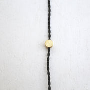 Brass Cord Tie for Plug-In Light Cords