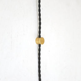 Brass Cord Tie for Plug-In Light Cords