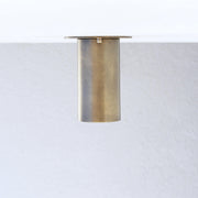 Brass Cylinder Ceiling Spotlight