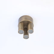 Brass Cylinder Flush Mount Ceiling Light