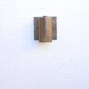 Brass Cylinder Wall Sconce