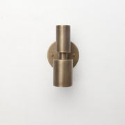 Brass Cylinder Wall Sconce