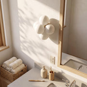 Five-Light Cluster Glass Globe Wall Sconce