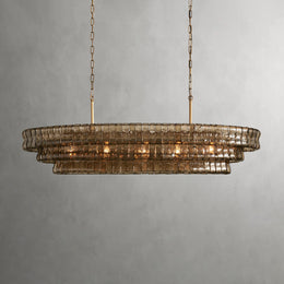 Ghiaccio Oval Chandelier