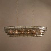 Ghiaccio Oval Chandelier