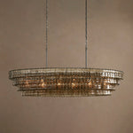 Ghiaccio Oval Chandelier