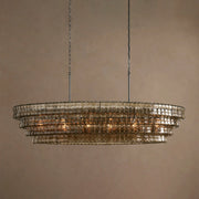 Ghiaccio Oval Chandelier