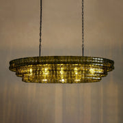 Ghiaccio Oval Chandelier