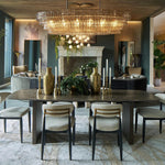 Ghiaccio Oval Chandelier