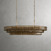 Ghiaccio Oval Chandelier