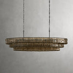 Ghiaccio Oval Chandelier