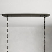Ghiaccio Oval Chandelier