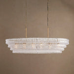 Ghiaccio Oval Chandelier