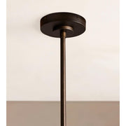 Isobella Chandelier, Blackened Brass, Large