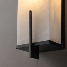 linear-wall-sconce-in-black-marble-with-cloth-shade-6