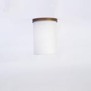 Linen Drum Flush Mount Ceiling Light