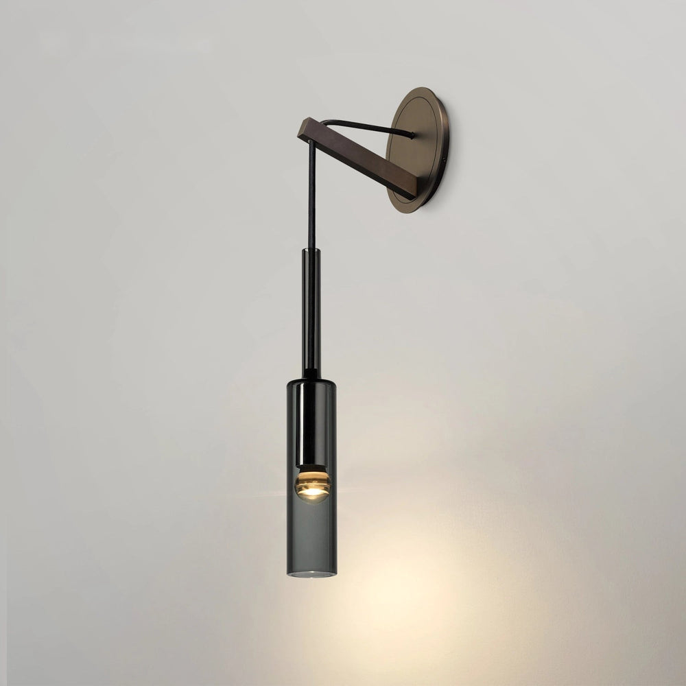 minimalist-black-cylinder-wall-sconce-with-clear-glass-1
