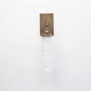 One-Light Brass Wall Sconce with Tall Alabaster Cylinder Shade