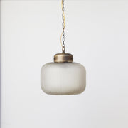 One-Light Cut Glass Pendant Light