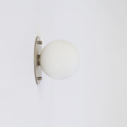 One-Light Mini Globe Flush Mount Ceiling Light