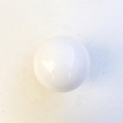 One-Light Opal Globe Low-Profile Ceiling Light
