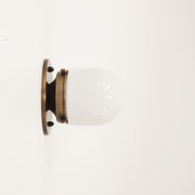 One-Light Opal Mini Shade Wall or Ceiling Light