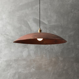 Recycled Metal Fan Pendant