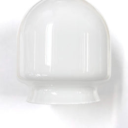 Replacement Hand-Blown Opal Glass Dome Shade for E26 Sockets