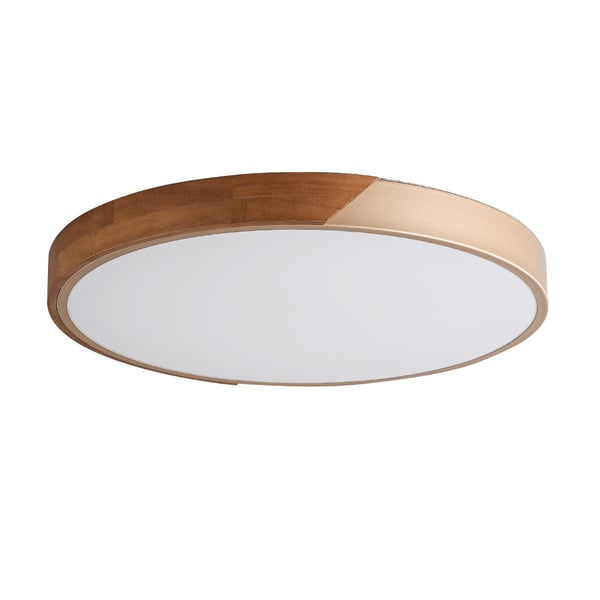 Nordic Flush Mount Wood Round LED Ceiling Lights Modern