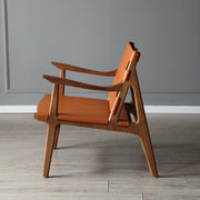 Sagrada Chair, Chestnut Leather Premium Lounge Chair