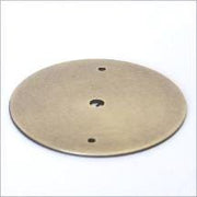 Seven-Inch Brass Flush Mount Back Plate