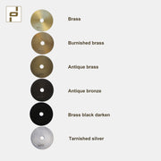 Solid Brass Finish Sample Set