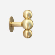 Solid Brass Triple Ball Wall Hook