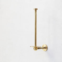 Solid Brass Wall-Mounted Paper Towel Holder