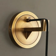 Spherical Alabaster Wall Lamp in Natural Brass | Refined Accent Lighting
