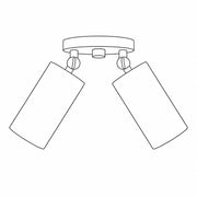 Swivel Cylinder Ceiling Spotlight