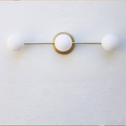 Three-Light Globe Vanity Wall Sconce