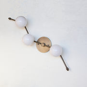 Three-Light Linear Globe Wall Sconce