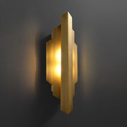 Tiered Geometric Sconce