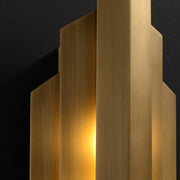 Tiered Geometric Sconce